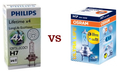 Philips vs Osram