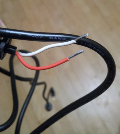Провода внутри кабеля